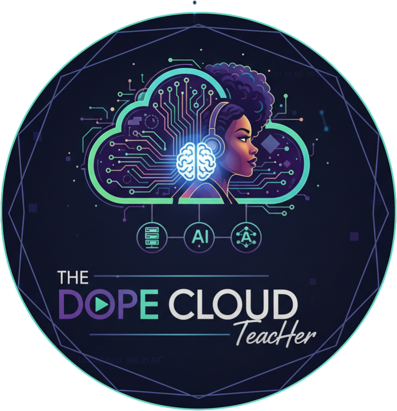 The Dope Cloud Teacher Logo
